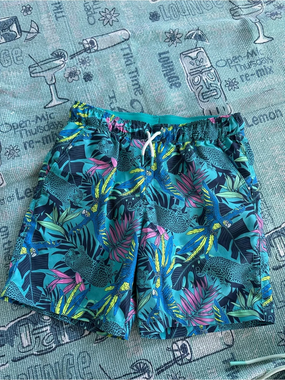 Boys Swim trunk Bundle 3 Shorts - Cat and Jack,Art Class and J. Crew - Size 10